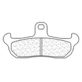 CLBRA BRAKE PADS 2400EN10 SINTER METAL