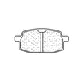 CLBRA BRAKE PADS 2696S4 SINTER METAL