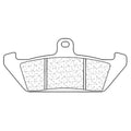 CLBRA BRAKE PADS 2801S4 SINTER METAL