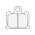 CLBRA BRAKE PADS 2807A3+ SINTER METAL