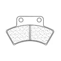 CLBRA BRAKE PADS 2924X59 SINTER METAL