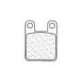 CLBRA BRAKE PADS 3015MSC SINTER METAL