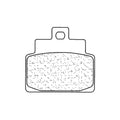 CLBRA BRAKE PADS 3064MSC SINTER METAL
