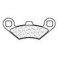 CLBRA BRAKE PADS 3100MSC SINTER METAL