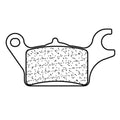 CLBRA BRAKE PADS 3106MSC SINTER METAL