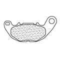 CLBRA BRAKE PADS 3114MSC SINTER METAL