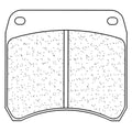 CLBRA BRAKE PADS 2950C59 SINTER METAL