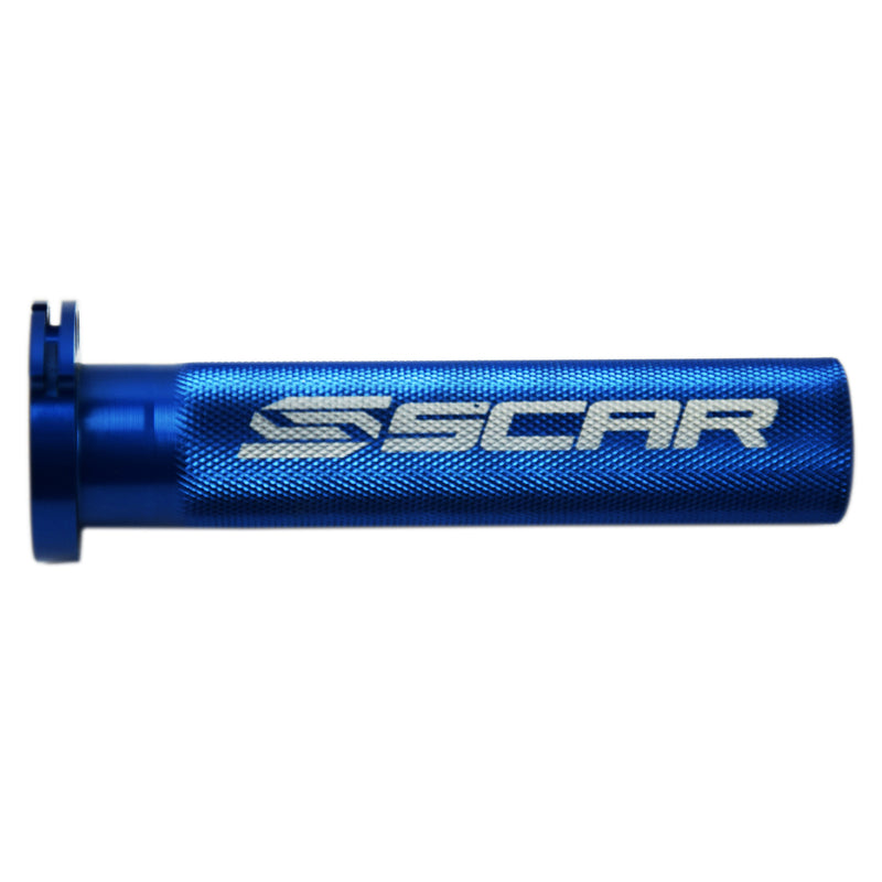 SCAR THROTTLE TUBE + BEARING BLUE