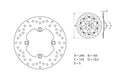 BREMB BRAKE DISC ORO SERIE 108489952