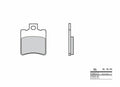 BREMB BRAKE PADS 07003 ORGANIC