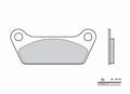 BREMB BRAKE PADS 07HD0507 ORGANIC