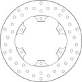 BREMB BRAKE DISC ORO SERIE 68B407L5