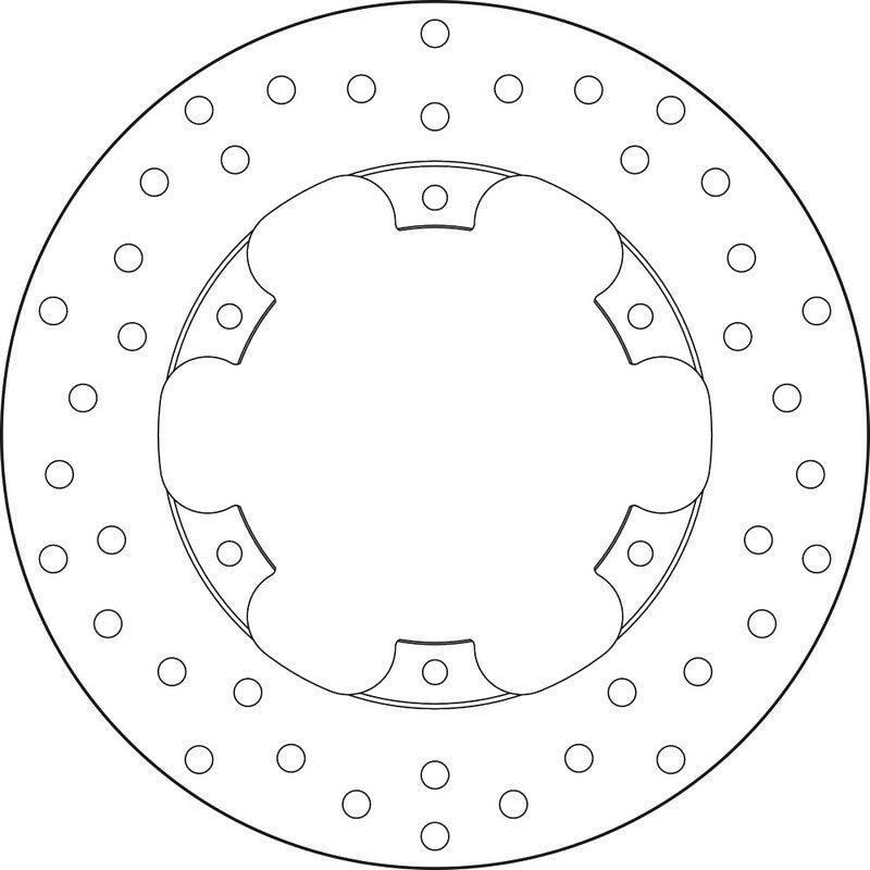 BREMB BRAKE DISC ORO SERIE 68B407L5