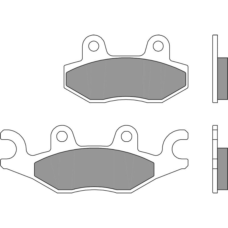 BREMB BRAKE PADS 07095 ORGANIC