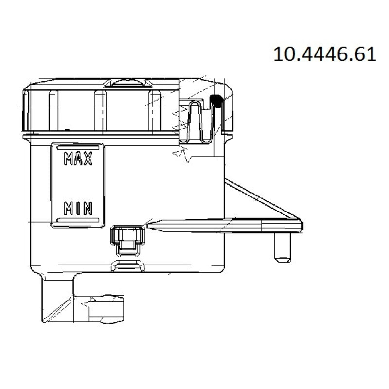 BREMB TANK MASTER CYL 90°