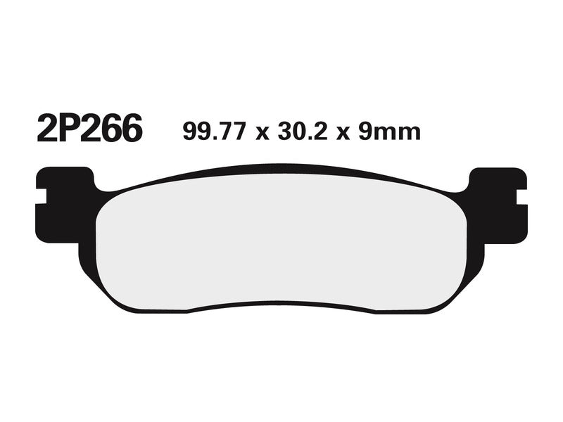 NISSI BRAKE PADS 2P-266NS SINTER METAL