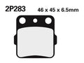 NISSI BRAKE PADS 2P-283ST SINTER METAL
