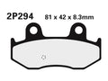 NISSI BRAKE PADS 2P-294ST SINTER METAL