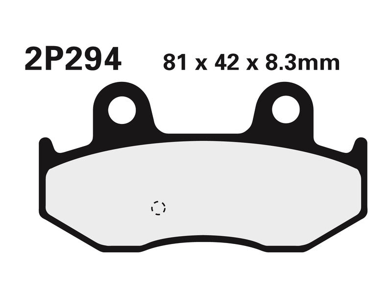 NISSI BRAKE PADS 2P-294ST SINTER METAL
