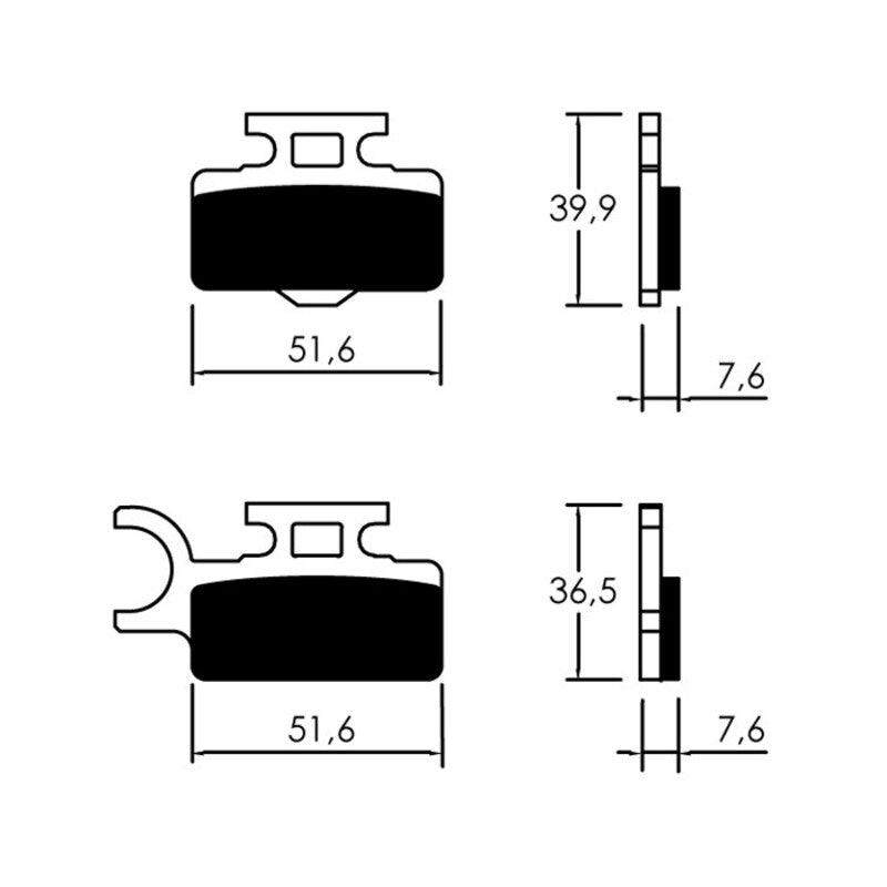 VPART BRAKE SHOE K-5041