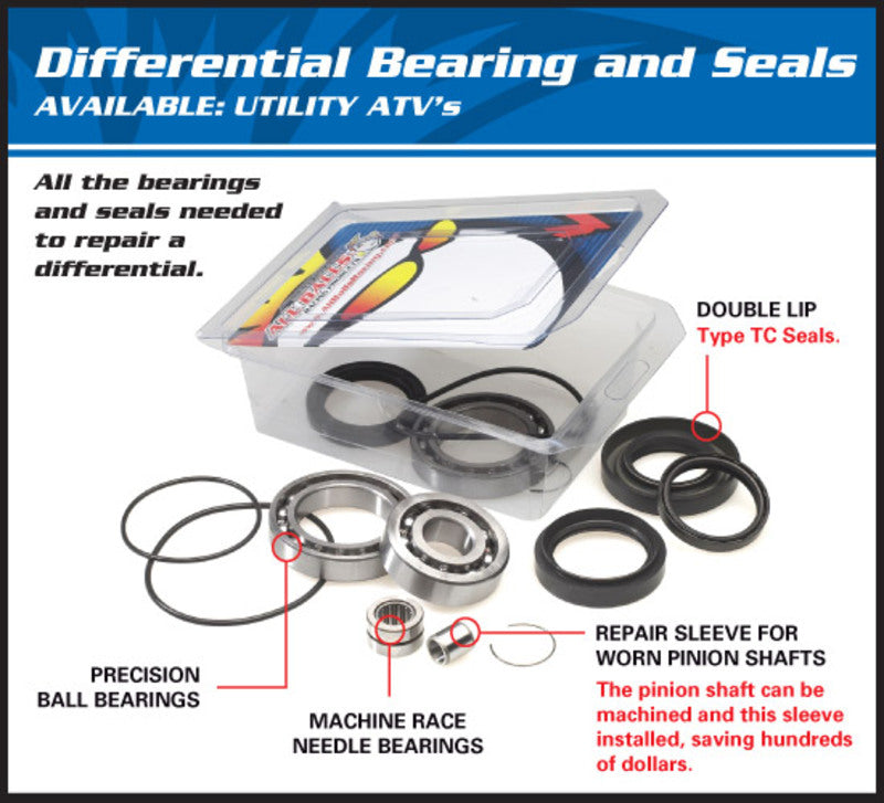 ALLBA DIFF. BEARING+SEAL KIT