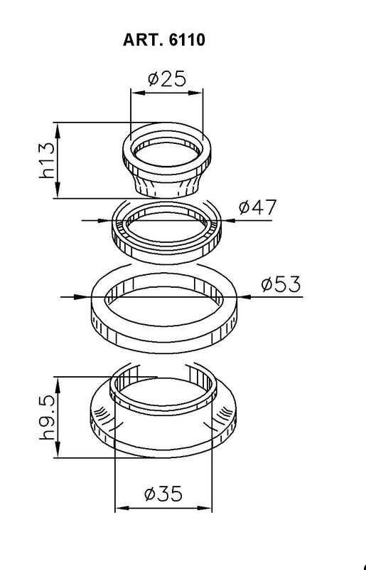 BUZTI STEERING SERVICE KIT