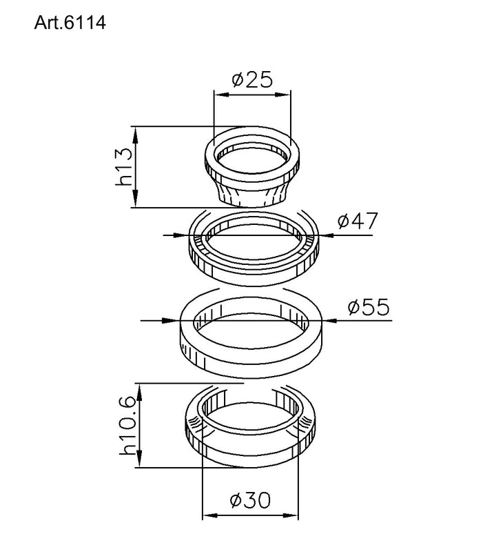 BUZTI STEERING SERVICE KIT