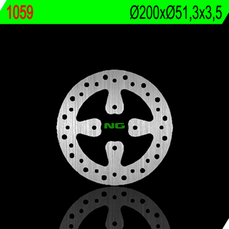 NG BRAKE DISC WAVE 1059X
