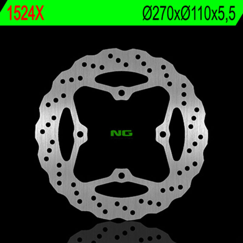 NG BRAKE DISC WAVE 1524X