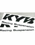 KYB STICKER FORK WHITE