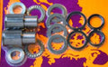 PWORK SWING ARM LINK BEARING KIT