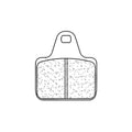 CLBRA BRAKE PADS 1075C60 SINTER METAL