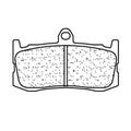 CLBRA BRAKE PADS 1209C60 SINTER METAL