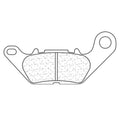 CLBRA BRAKE PADS 1224S4 SINTER METAL