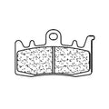 CLBRA BRAKE PADS 1232C60 SINTER METAL