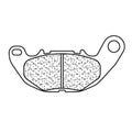 CLBRA BRAKE PADS 1240XBK5 SINTER METAL