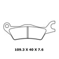 CLBRA BRAKE PADS 1258XBK5 SINTER METAL
