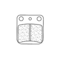 CLBRA BRAKE PADS 2408RX3 SINTER METAL