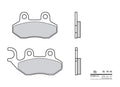 BREMB BRAKE PADS 07005CC CARBON CERAMIC