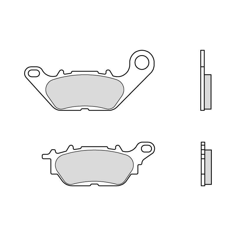 BREMB BRAKE PADS 07114CC CARBON CERAMIC
