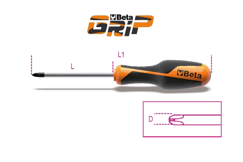 BETA SCREWDRIVER CROSSHEAD PHILLIPS