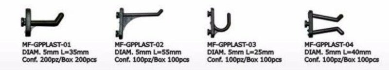 BLIFT HOOKS 100 PCS 4 TYPES