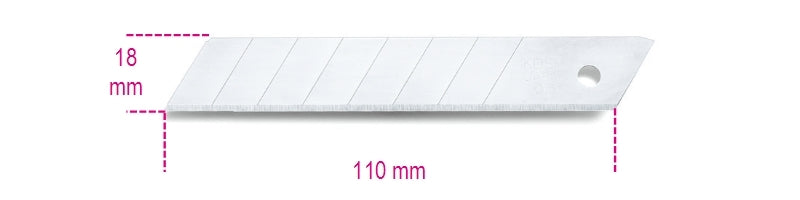 BETA SNAP OFF SPARE BLADE 18MM