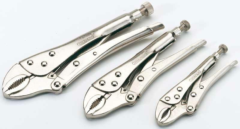 DRAPR SET OF 3 GRIP PLIERS