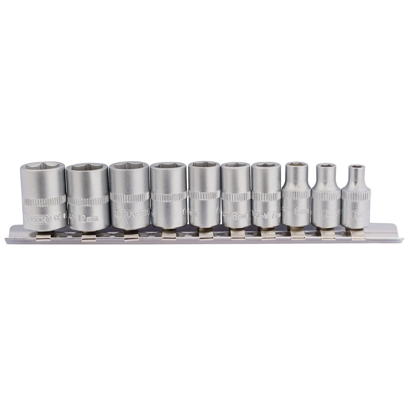DRAPR SET OF 10 SOCKETS 1/4