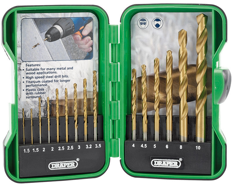 DRAPR COATED TITANIUM/NITRILE DRILL SET