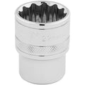 DRAPR SOCKET 22MM 12 PTS 1/2DR PCKD