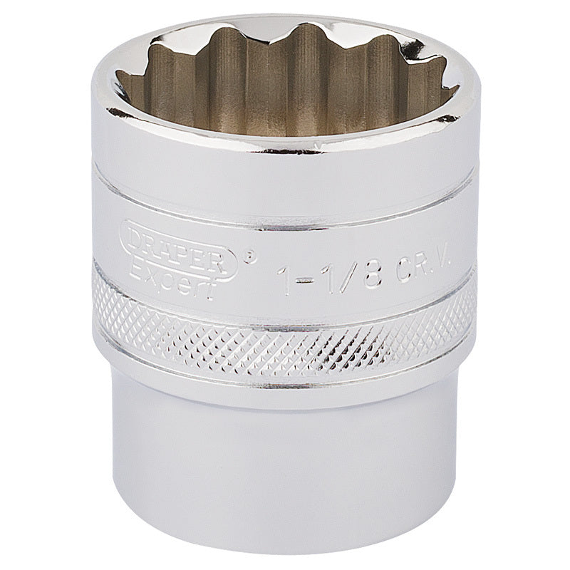 DRAPR SOCKET 1,1/8AF 12PT 1/2DR