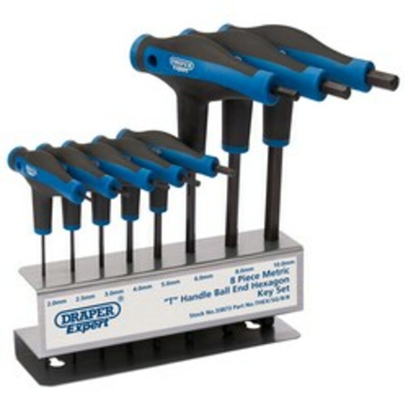 DRAPR SET OF T HANDLE TORX KEY