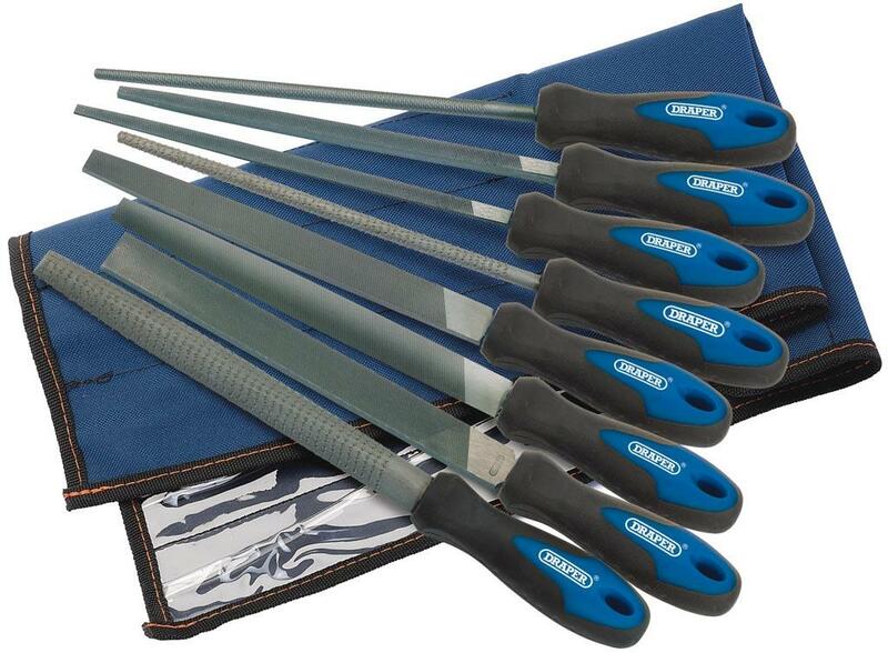 DRAPR SET OF 8PC ENGINEERS FILE/RASP+H
